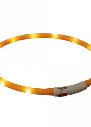 Trixie Flash Leuchtring USB aus Silikon