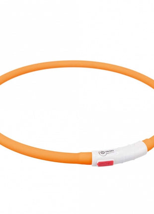 Trixie Flash Leuchtring USB aus Silikon