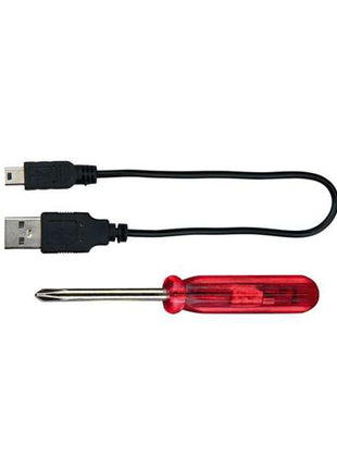 Trixie Flash Leuchtring USB Grün