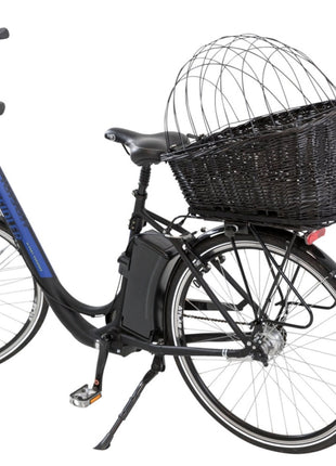 Trixie Fahrradkorb aus Weide für Gepäckträger