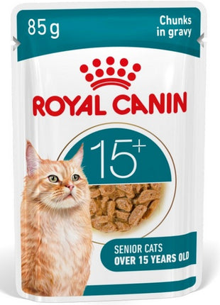 Royal Canin Ageing +15 karma mokra dla kotów dojrzałych w sosie saszetka 85g