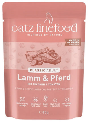 Catz Finefood Classic N.19 Jagnięcina i Konina saszetka 85g