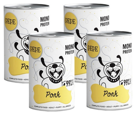 Paka Zwierzaka PEPE Zestaw puszek 3+1 GRATIS