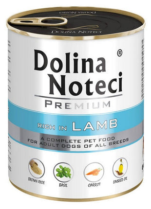 Dolina Noteci Premium Pies Jagnięcina puszka 800g