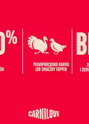 Carnilove Dog Turkey & Quail - indyk i przepiórka saszetka 300g