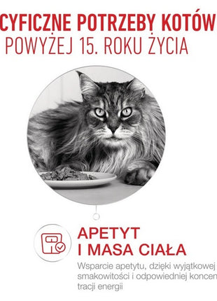 Royal Canin Ageing +15 karma mokra dla kotów dojrzałych w sosie saszetka 85g