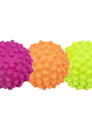 Trixie Neon-Igelball aus Moosgummi, 7cm