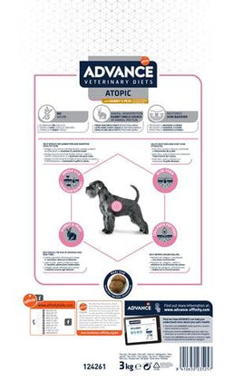 Advance Veterinary Diet Dog Atopic Gevoelige Huid Graanvrij / Derma