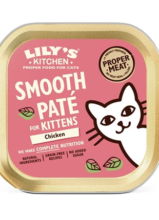 Lily's Kitchen Cat Kitten Smooth Pate Chicken