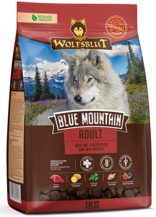 Wolfsblut Dog Blue Mountain Adult - dziczyzna i ziemniaki 1kg