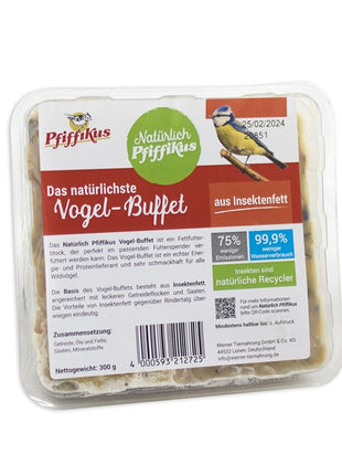 Natürlich Pfiffikus Vogel-Buffet Insektenfett