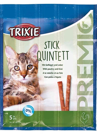 Trixie Premio Stick Quintet Gevogelte / Lever
