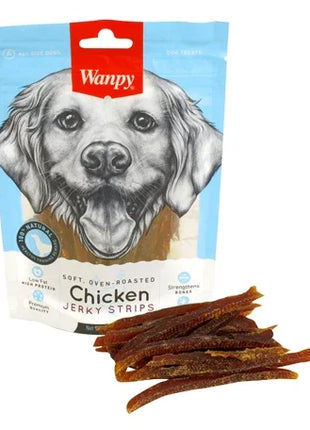 Wanpy Soft Oven-Roasted Chicken Jerky Strips