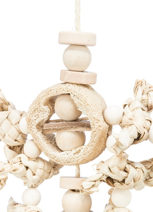 Trixie Natuurspeelgoed Bananenblad / Hout / Luffa