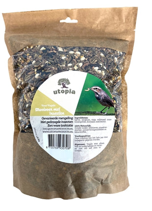 Utopia Strooivoer Met Insecten