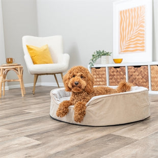 Trixie Vital Hondenmand Lino Soft Ovaal Beige / Creme