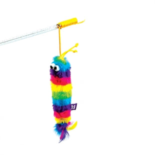 Happy Pet Tabby Patch Kattenhengel Regenboog Assorti