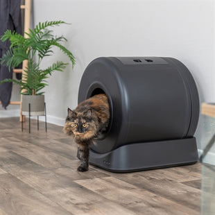 Trixie Zelfreinigende Elektrische Kattenbak Kunststof Zwart 51X56X54 Cm