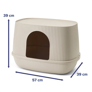 Savic Kattenbak Moona Mokka 57X39X39 Cm
