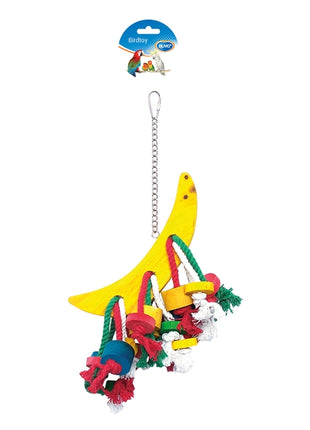 Duvoplus Vogelspielzeug Halbmond