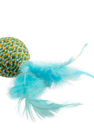 Duvoplus Cat Toy Jolly Ball mit Federn