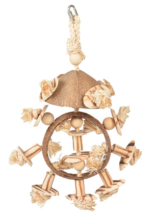 Duvoplus Coconut Jungle Ring Holzklötze/Sisal