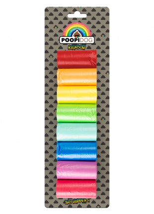 Poopidog Hundekotbeutel Rainbow