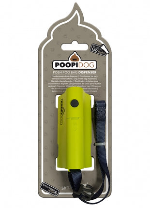 Poopidog Hundekotbeutelspender mit LED