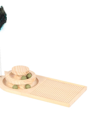 Duvoplus Cat Toy Spin & Scratch