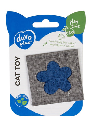 Duvoplus Cat Toy ECO Navy Catnip-Kissen