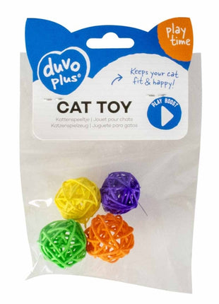 Duvoplus Cat Toy Weidenbälle 3cm