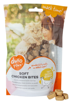 Duvoplus Cat Snack Weiche Hähnchensnacks 50g