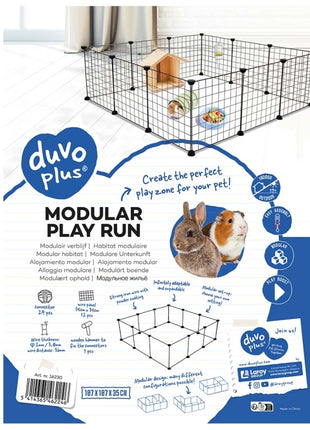 Duvoplus modulares Kleintiergehege