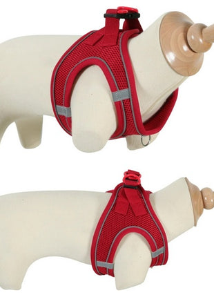 Zolux Szelki oddychające z siatki L czerwone