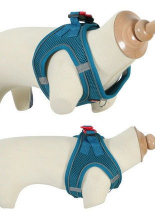 Zolux Szelki oddychające z siatki M turkusowe