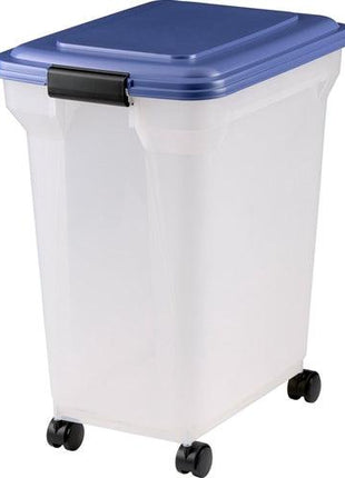 Merkloos Bewaarcontainer Luchtdicht Transparant / Blauw