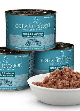 Catz Finefood Classic Śledź i Krewetki (N.13) puszka 200g