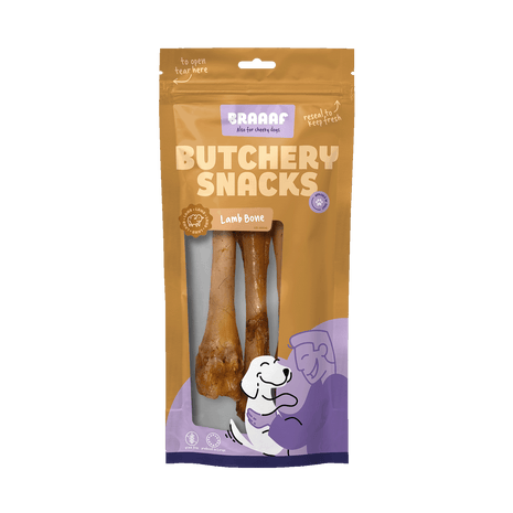 Braaaf Butchery Snacks Lamsbeen 3 stuks