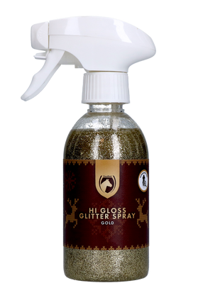 Excellent Horse Christmas Hi Gloss Glitter Spray Goud 250 ml