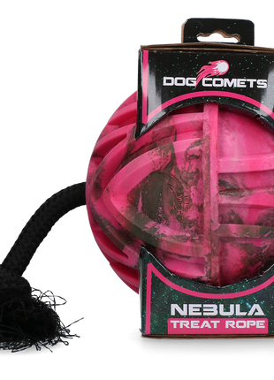 Dog Comets Nebula Treat Rope Roze