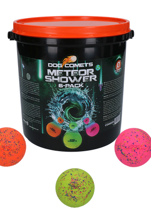 Dog Comets Meteor Shower (Emmer met 6 M Stardust ballen)