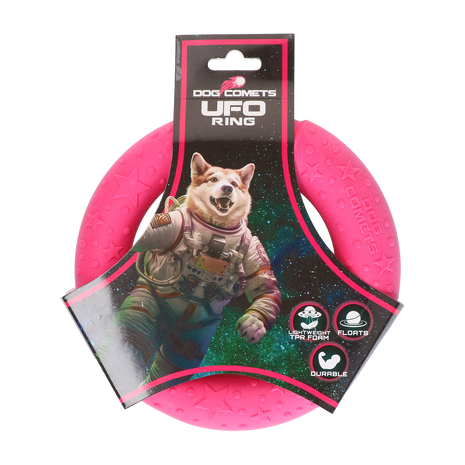 Dog Comets UFO Ring Roze