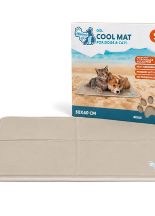 Coolpets Gel Cooling Mat Beige