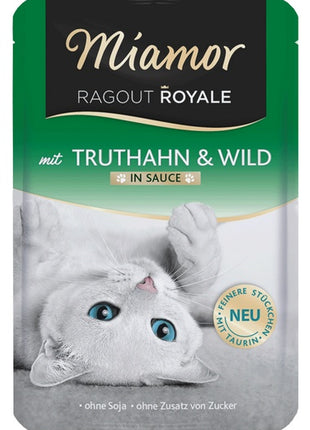 Miamor Ragout Royale z Indykiem i Dziczyzną w sosie saszetka 100g