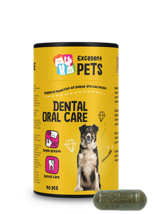 Excellent Pets Dental Oral Care Capsules 90 pcs
