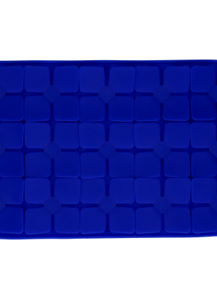 Eat Slow Live Longer Lick Mat Dimensions Flower Blauw