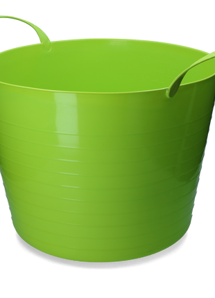 vPlast Emmer V-Trug Flexi 65 l Limoen
