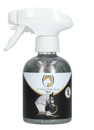 Excellent Horse Hi Gloss Glitter Spray Silver 250 ml