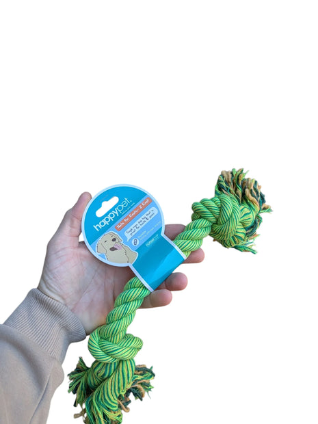 Happy Pet Flossin Fun 2 Knoop - 5 verschillende maten beschikbaar