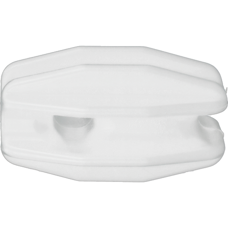 Isolator Eindspanner Wit